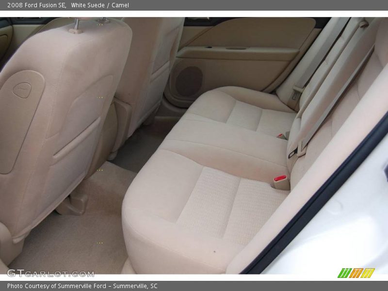 White Suede / Camel 2008 Ford Fusion SE