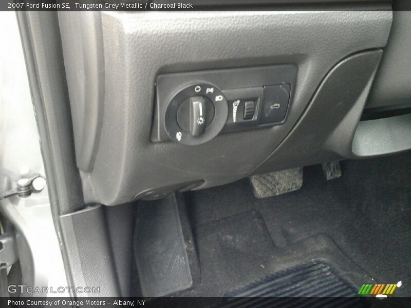 Tungsten Grey Metallic / Charcoal Black 2007 Ford Fusion SE