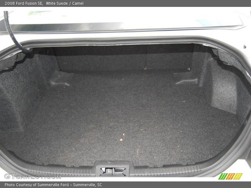 White Suede / Camel 2008 Ford Fusion SE