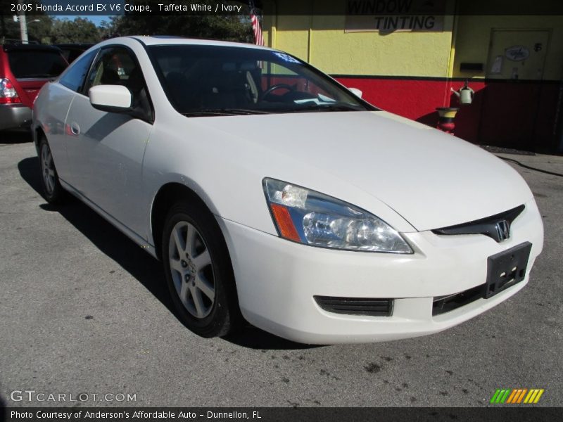 Taffeta White / Ivory 2005 Honda Accord EX V6 Coupe