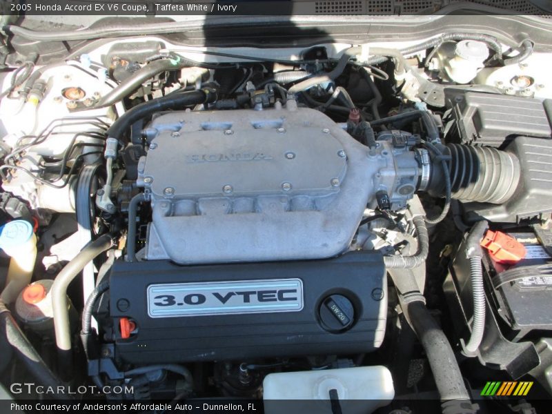 Taffeta White / Ivory 2005 Honda Accord EX V6 Coupe