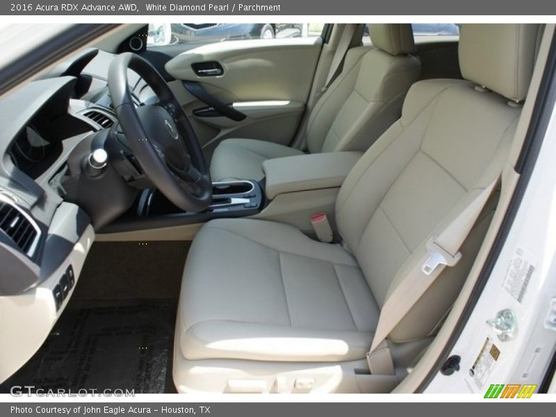 White Diamond Pearl / Parchment 2016 Acura RDX Advance AWD