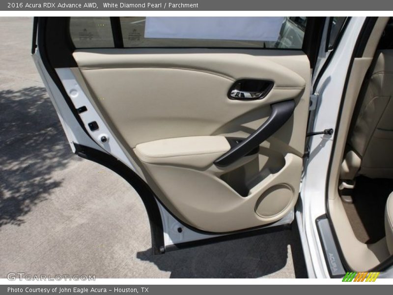 White Diamond Pearl / Parchment 2016 Acura RDX Advance AWD