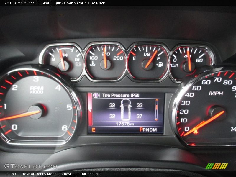 Quicksilver Metallic / Jet Black 2015 GMC Yukon SLT 4WD