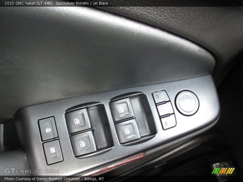 Quicksilver Metallic / Jet Black 2015 GMC Yukon SLT 4WD