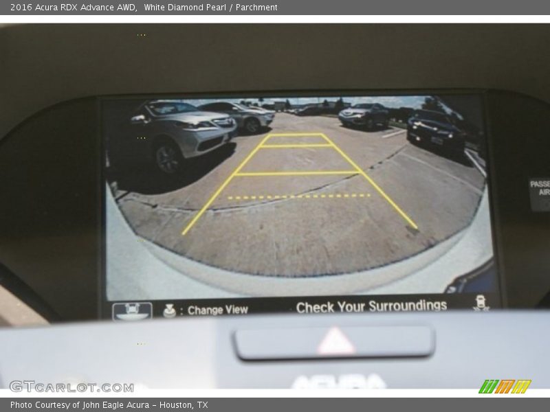 White Diamond Pearl / Parchment 2016 Acura RDX Advance AWD