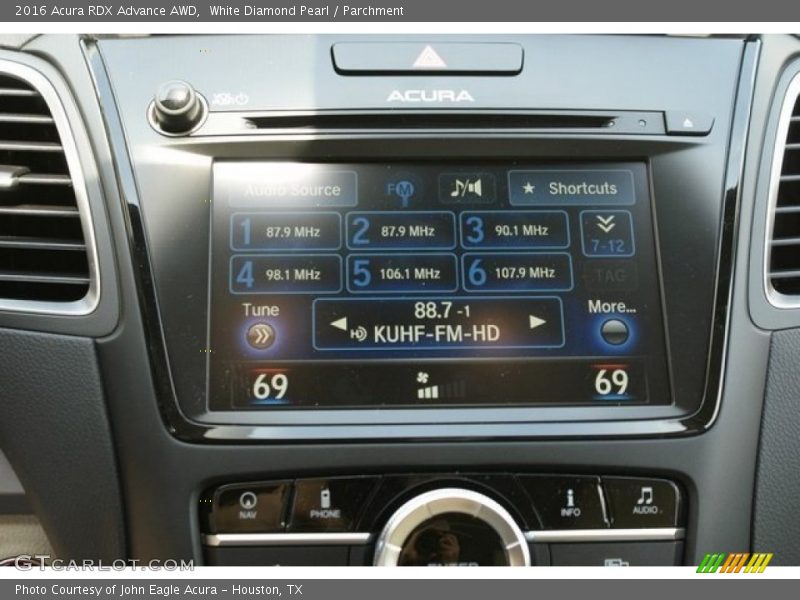 White Diamond Pearl / Parchment 2016 Acura RDX Advance AWD