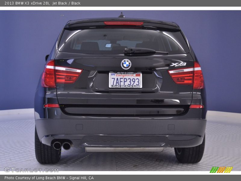Jet Black / Black 2013 BMW X3 xDrive 28i