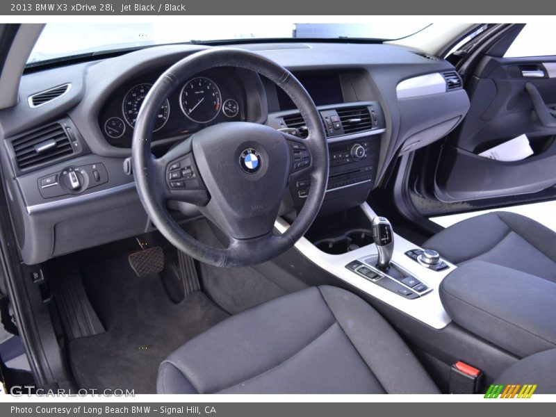 Jet Black / Black 2013 BMW X3 xDrive 28i