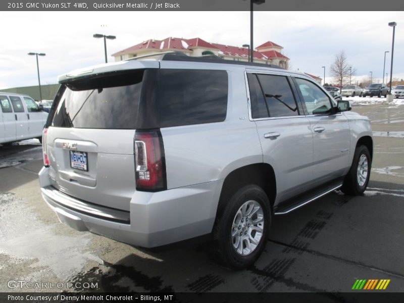 Quicksilver Metallic / Jet Black 2015 GMC Yukon SLT 4WD