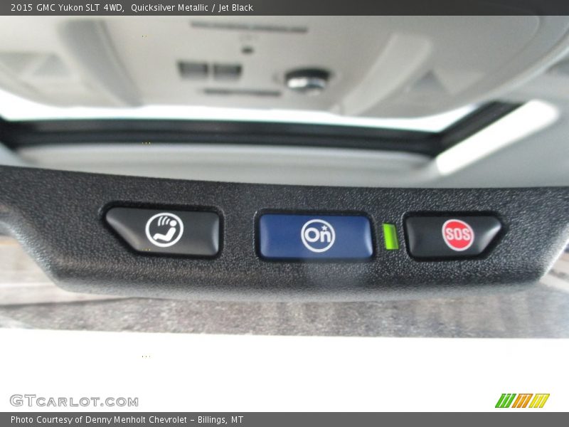 Quicksilver Metallic / Jet Black 2015 GMC Yukon SLT 4WD