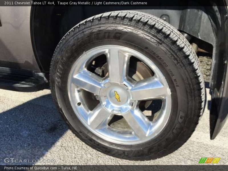 Taupe Gray Metallic / Light Cashmere/Dark Cashmere 2011 Chevrolet Tahoe LT 4x4