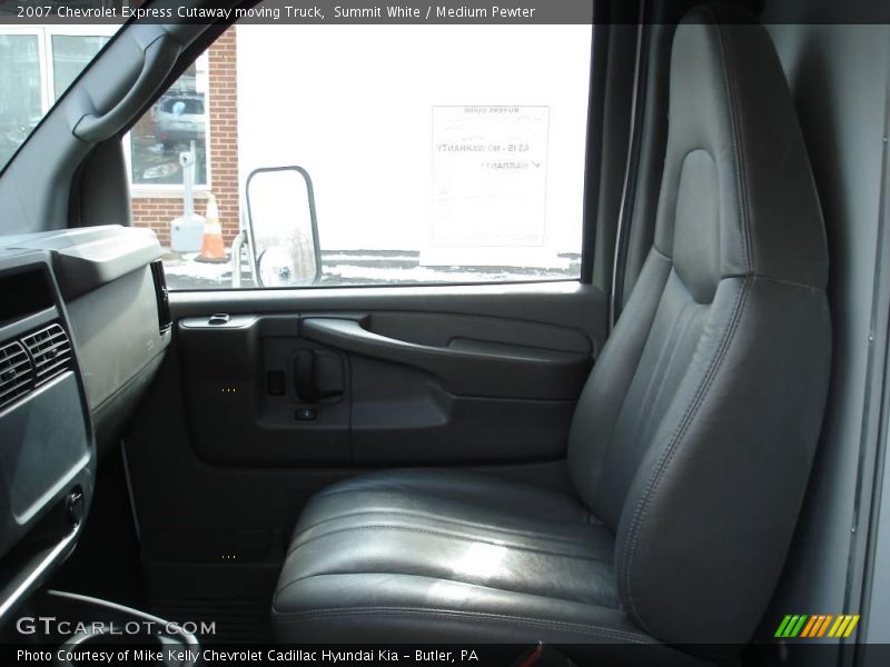Summit White / Medium Pewter 2007 Chevrolet Express Cutaway moving Truck