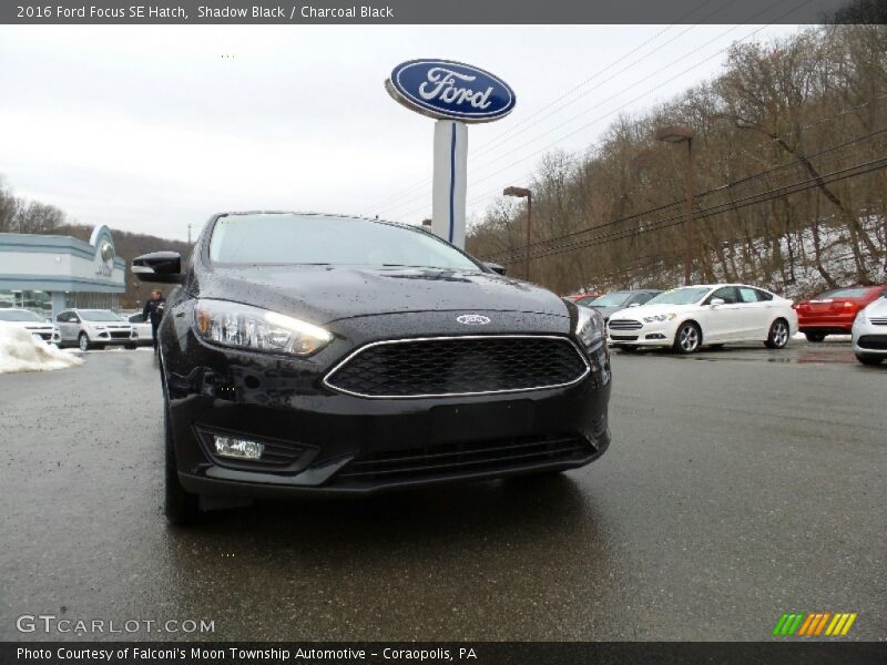 Shadow Black / Charcoal Black 2016 Ford Focus SE Hatch