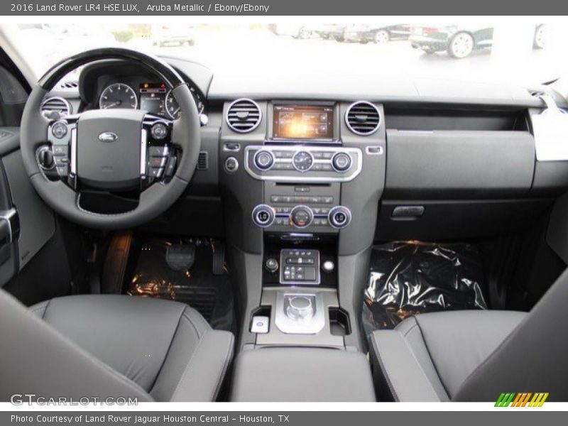 Aruba Metallic / Ebony/Ebony 2016 Land Rover LR4 HSE LUX