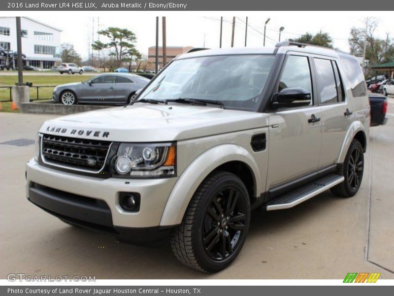 Aruba Metallic / Ebony/Ebony 2016 Land Rover LR4 HSE LUX