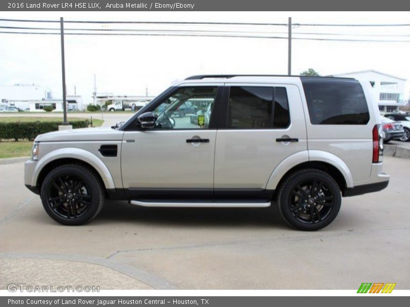 Aruba Metallic / Ebony/Ebony 2016 Land Rover LR4 HSE LUX