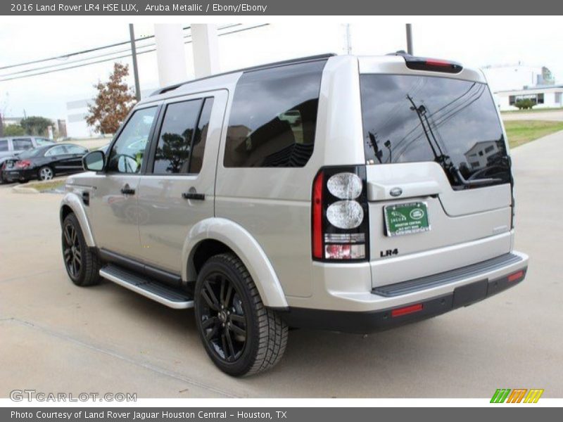 Aruba Metallic / Ebony/Ebony 2016 Land Rover LR4 HSE LUX