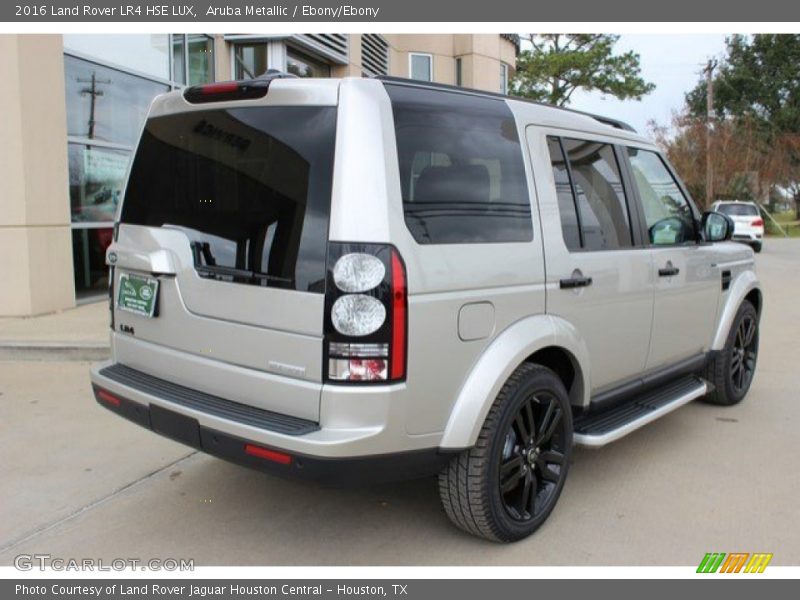 Aruba Metallic / Ebony/Ebony 2016 Land Rover LR4 HSE LUX