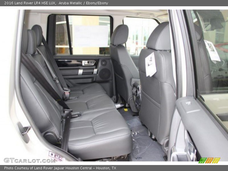 Aruba Metallic / Ebony/Ebony 2016 Land Rover LR4 HSE LUX