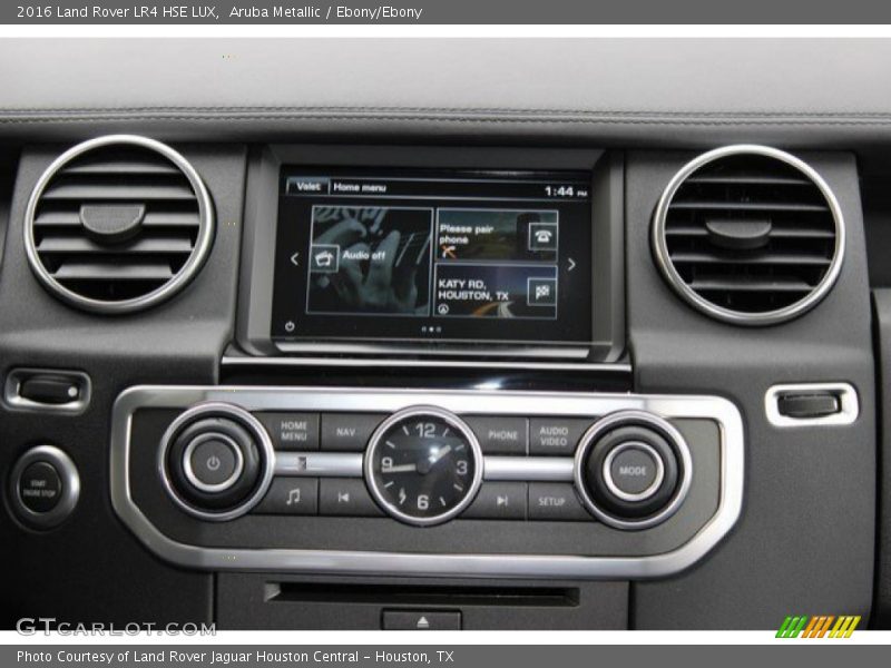 Aruba Metallic / Ebony/Ebony 2016 Land Rover LR4 HSE LUX