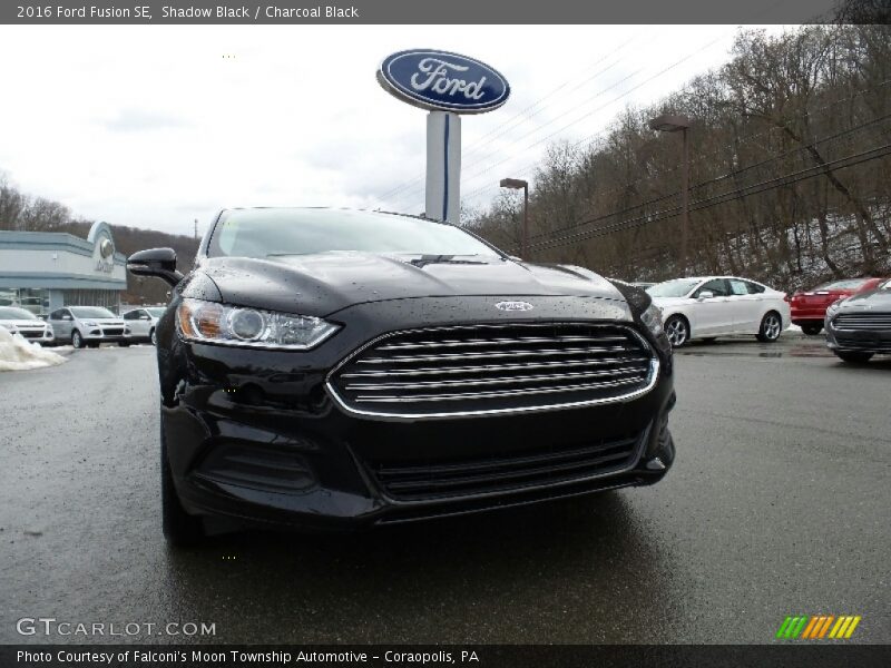 Shadow Black / Charcoal Black 2016 Ford Fusion SE