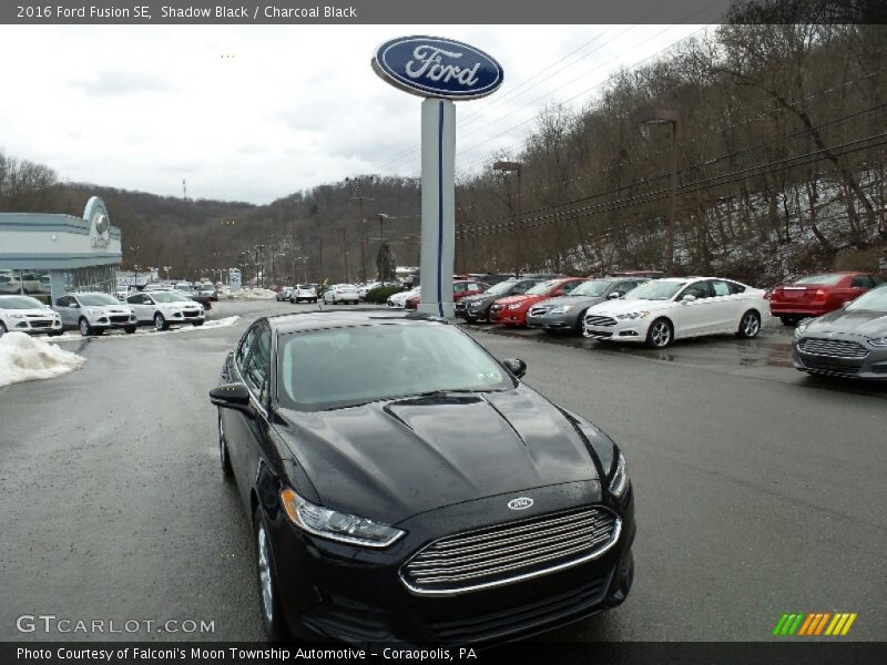 Shadow Black / Charcoal Black 2016 Ford Fusion SE