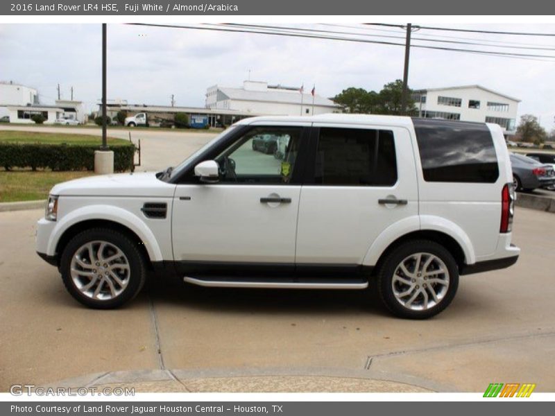 Fuji White / Almond/Arabica 2016 Land Rover LR4 HSE