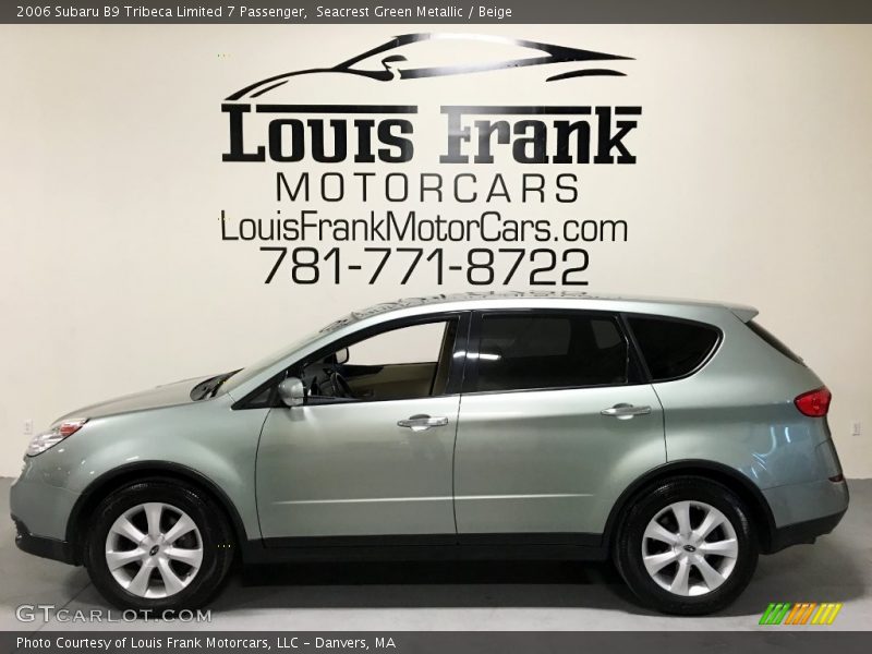 Seacrest Green Metallic / Beige 2006 Subaru B9 Tribeca Limited 7 Passenger