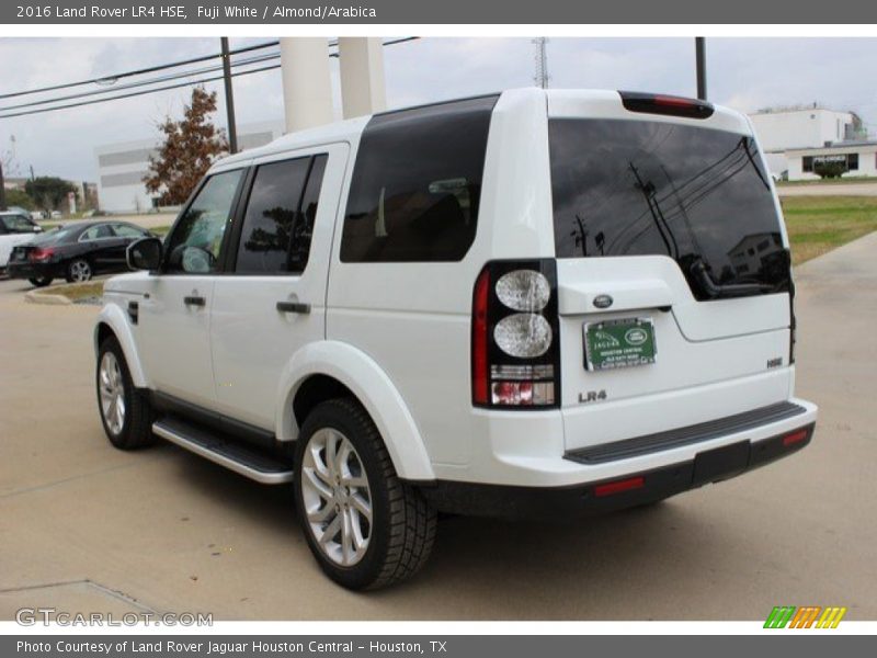 Fuji White / Almond/Arabica 2016 Land Rover LR4 HSE