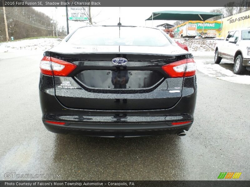 Shadow Black / Charcoal Black 2016 Ford Fusion SE