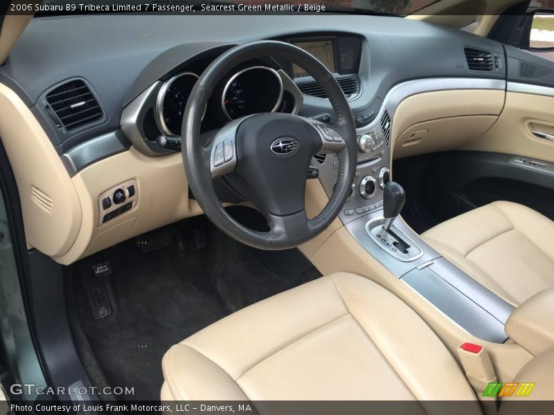 Seacrest Green Metallic / Beige 2006 Subaru B9 Tribeca Limited 7 Passenger