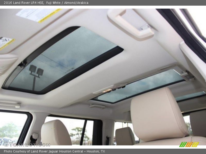 Fuji White / Almond/Arabica 2016 Land Rover LR4 HSE