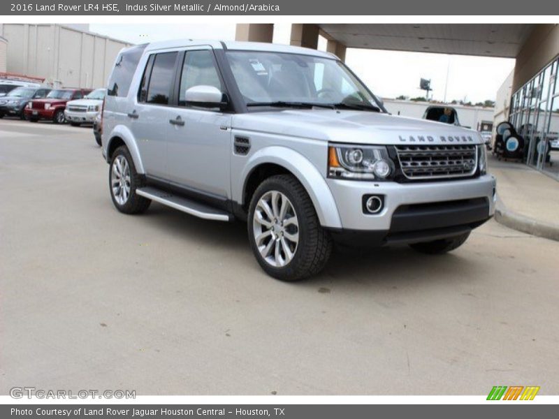 Indus Silver Metallic / Almond/Arabica 2016 Land Rover LR4 HSE