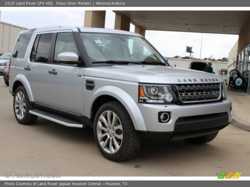 Indus Silver Metallic / Almond/Arabica 2016 Land Rover LR4 HSE