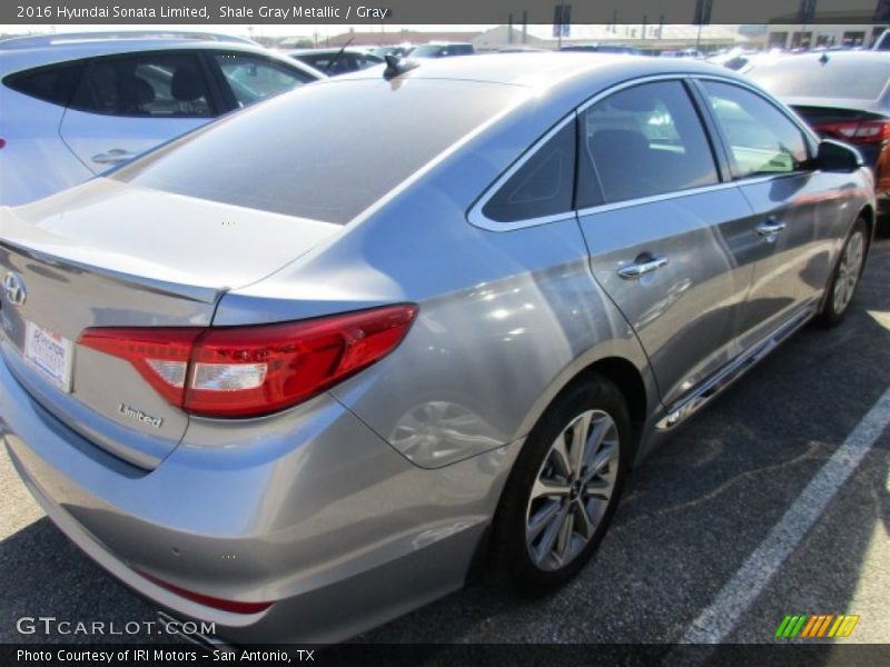 Shale Gray Metallic / Gray 2016 Hyundai Sonata Limited
