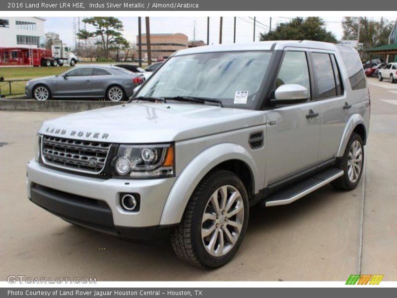 Indus Silver Metallic / Almond/Arabica 2016 Land Rover LR4 HSE