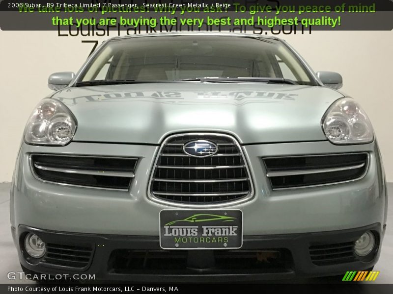 Seacrest Green Metallic / Beige 2006 Subaru B9 Tribeca Limited 7 Passenger
