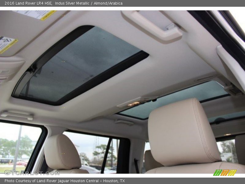 Indus Silver Metallic / Almond/Arabica 2016 Land Rover LR4 HSE