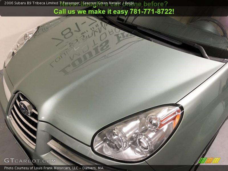 Seacrest Green Metallic / Beige 2006 Subaru B9 Tribeca Limited 7 Passenger