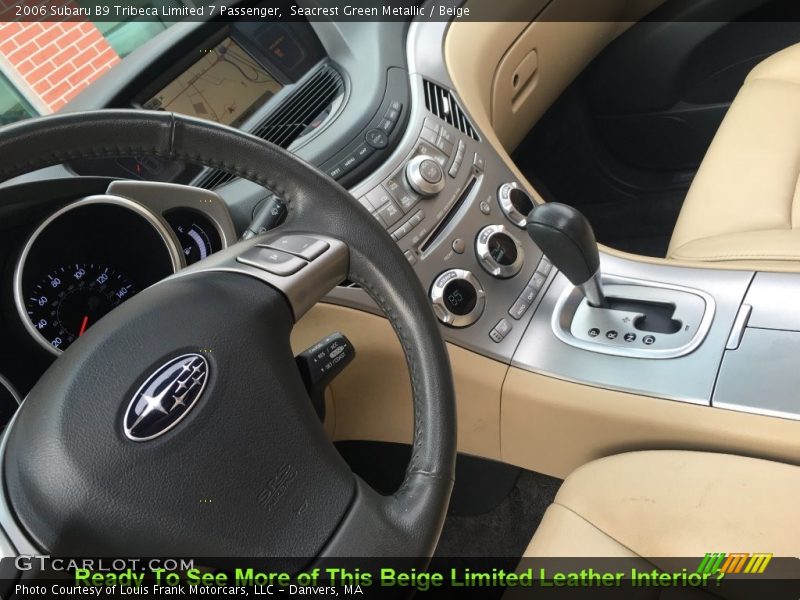 Seacrest Green Metallic / Beige 2006 Subaru B9 Tribeca Limited 7 Passenger
