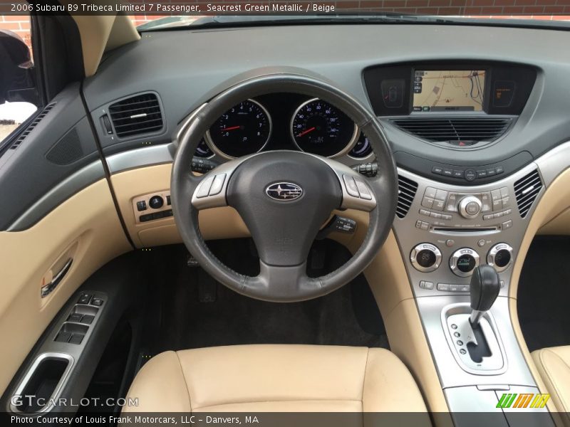 Seacrest Green Metallic / Beige 2006 Subaru B9 Tribeca Limited 7 Passenger