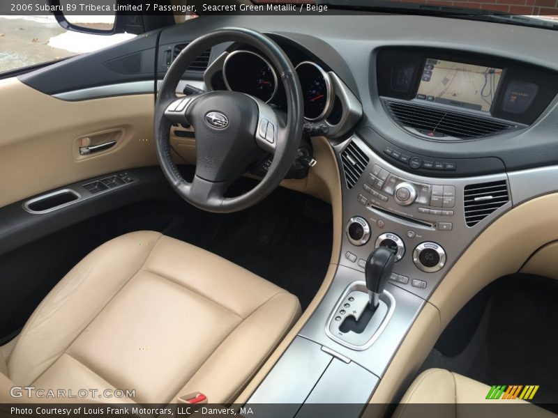 Seacrest Green Metallic / Beige 2006 Subaru B9 Tribeca Limited 7 Passenger