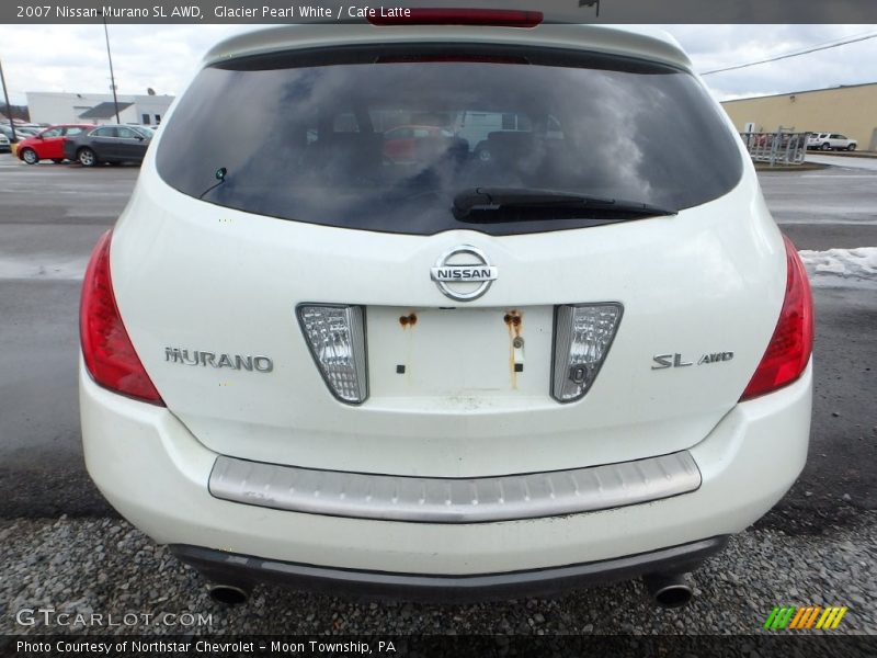 Glacier Pearl White / Cafe Latte 2007 Nissan Murano SL AWD