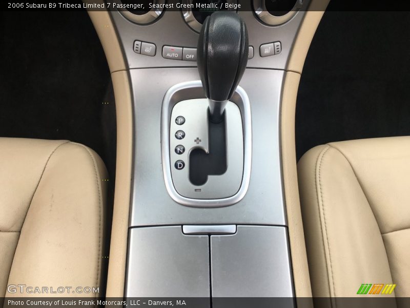 Seacrest Green Metallic / Beige 2006 Subaru B9 Tribeca Limited 7 Passenger