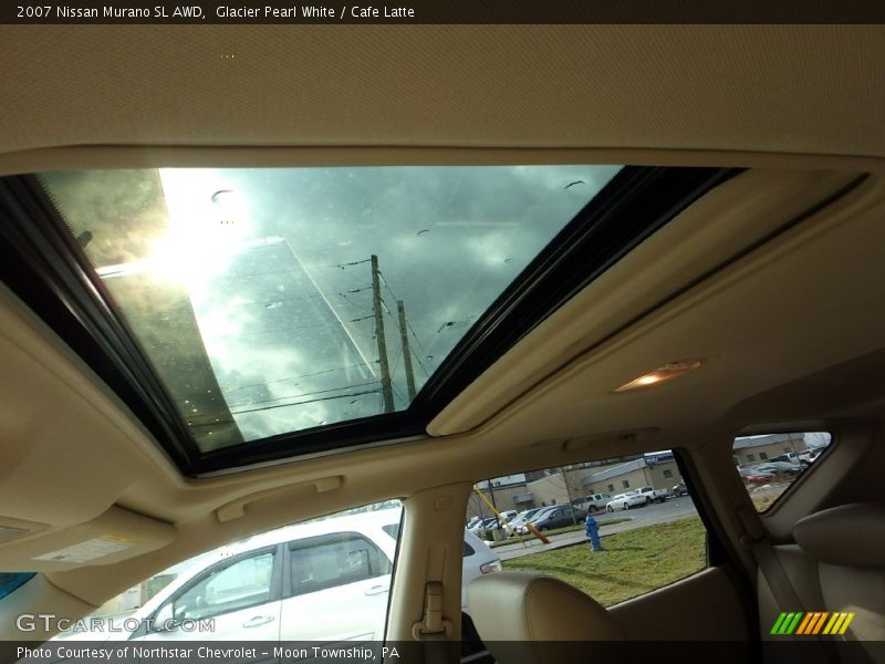Glacier Pearl White / Cafe Latte 2007 Nissan Murano SL AWD