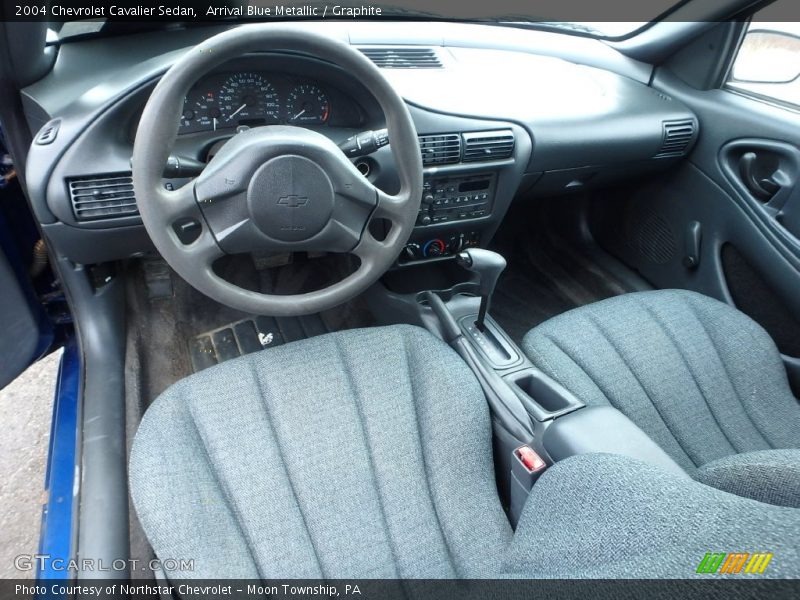 Arrival Blue Metallic / Graphite 2004 Chevrolet Cavalier Sedan