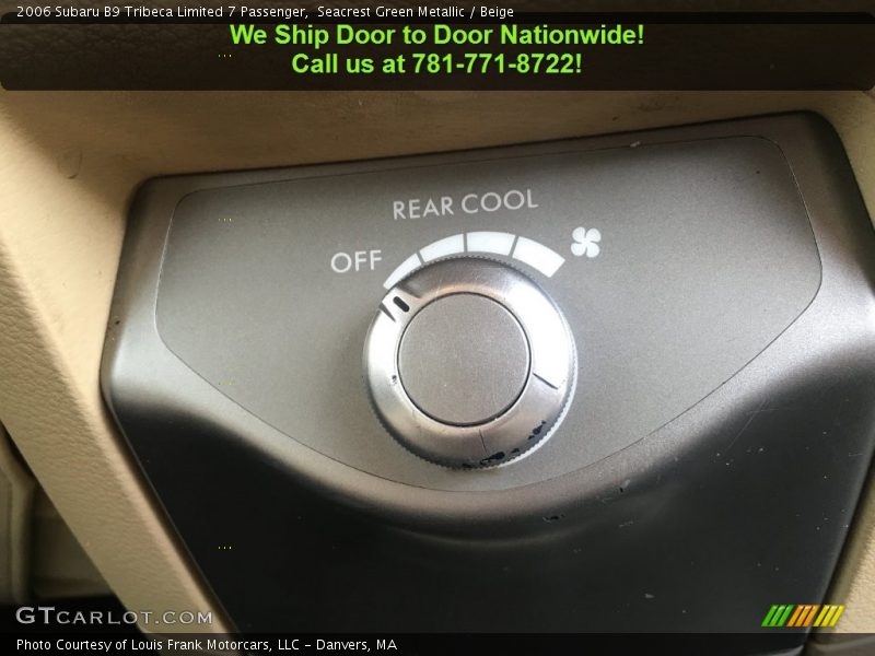 Seacrest Green Metallic / Beige 2006 Subaru B9 Tribeca Limited 7 Passenger