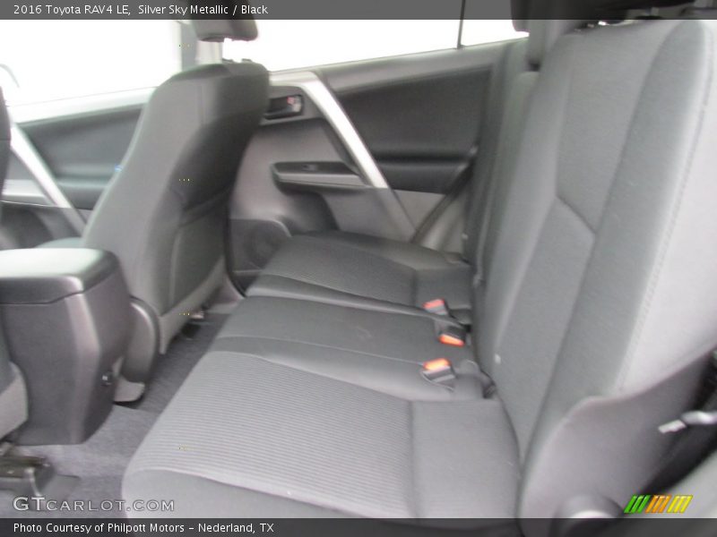 Silver Sky Metallic / Black 2016 Toyota RAV4 LE
