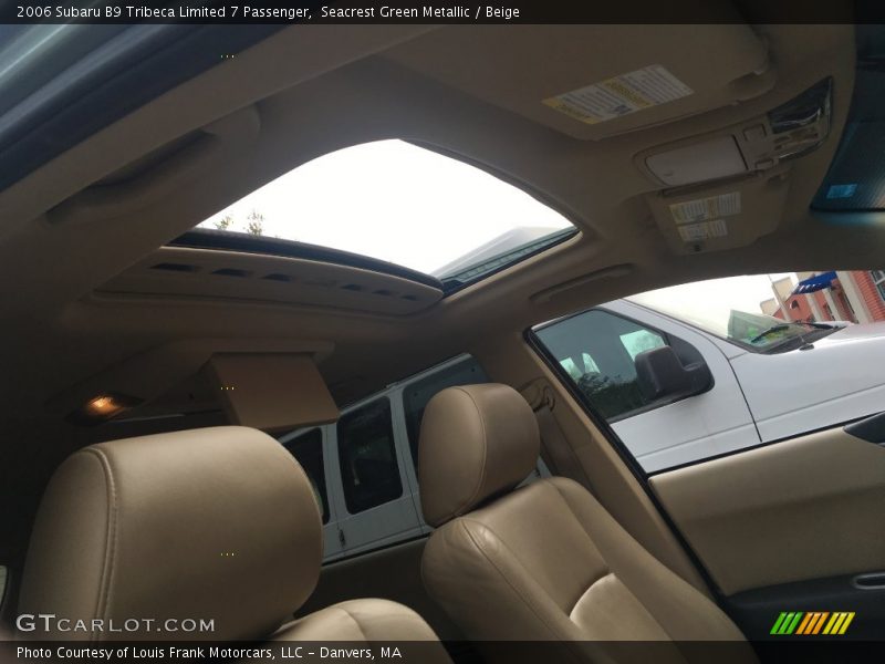 Seacrest Green Metallic / Beige 2006 Subaru B9 Tribeca Limited 7 Passenger